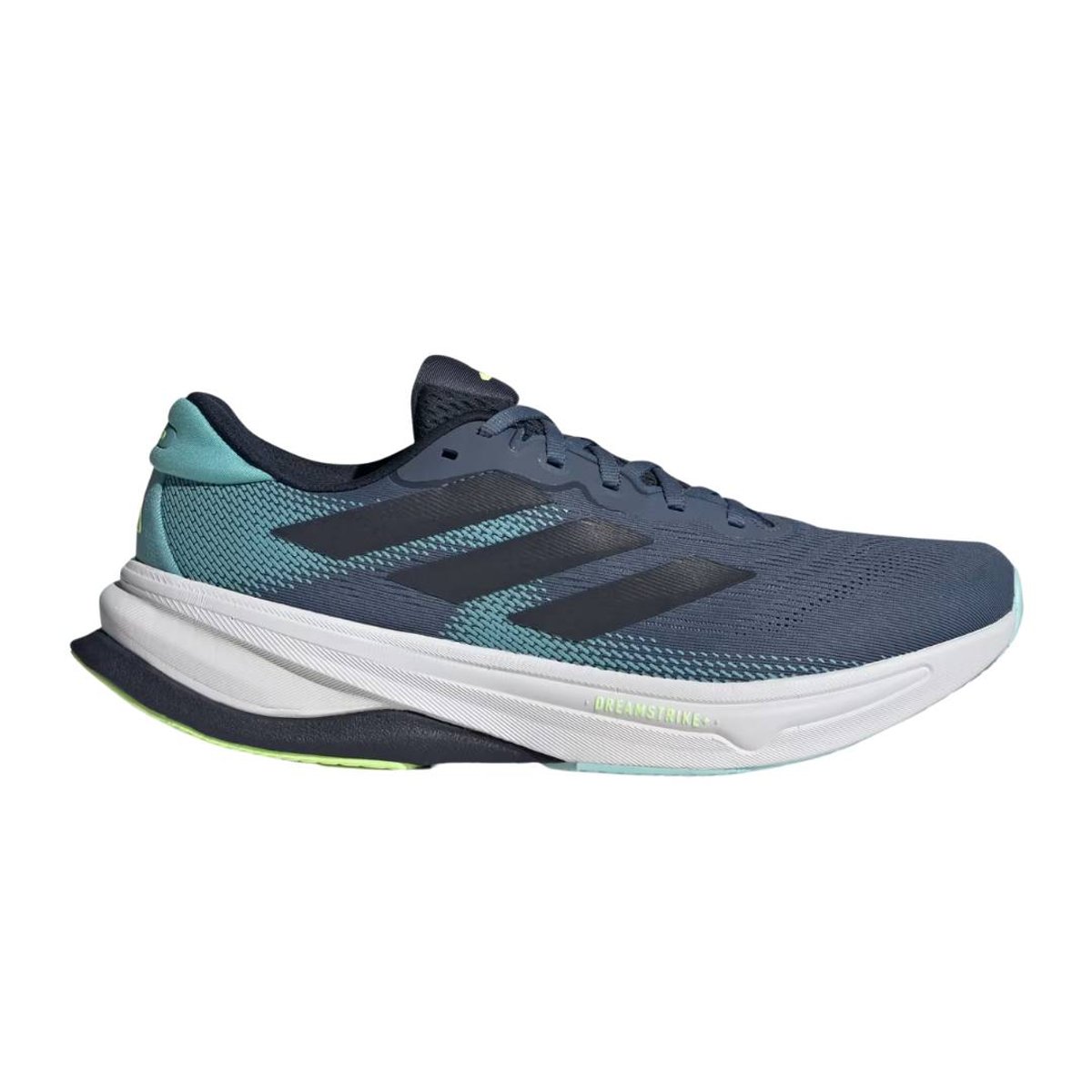 Adidas Supernova Solution 2.0 Schuhe Blau Schwarz AW25, Größe UK 7