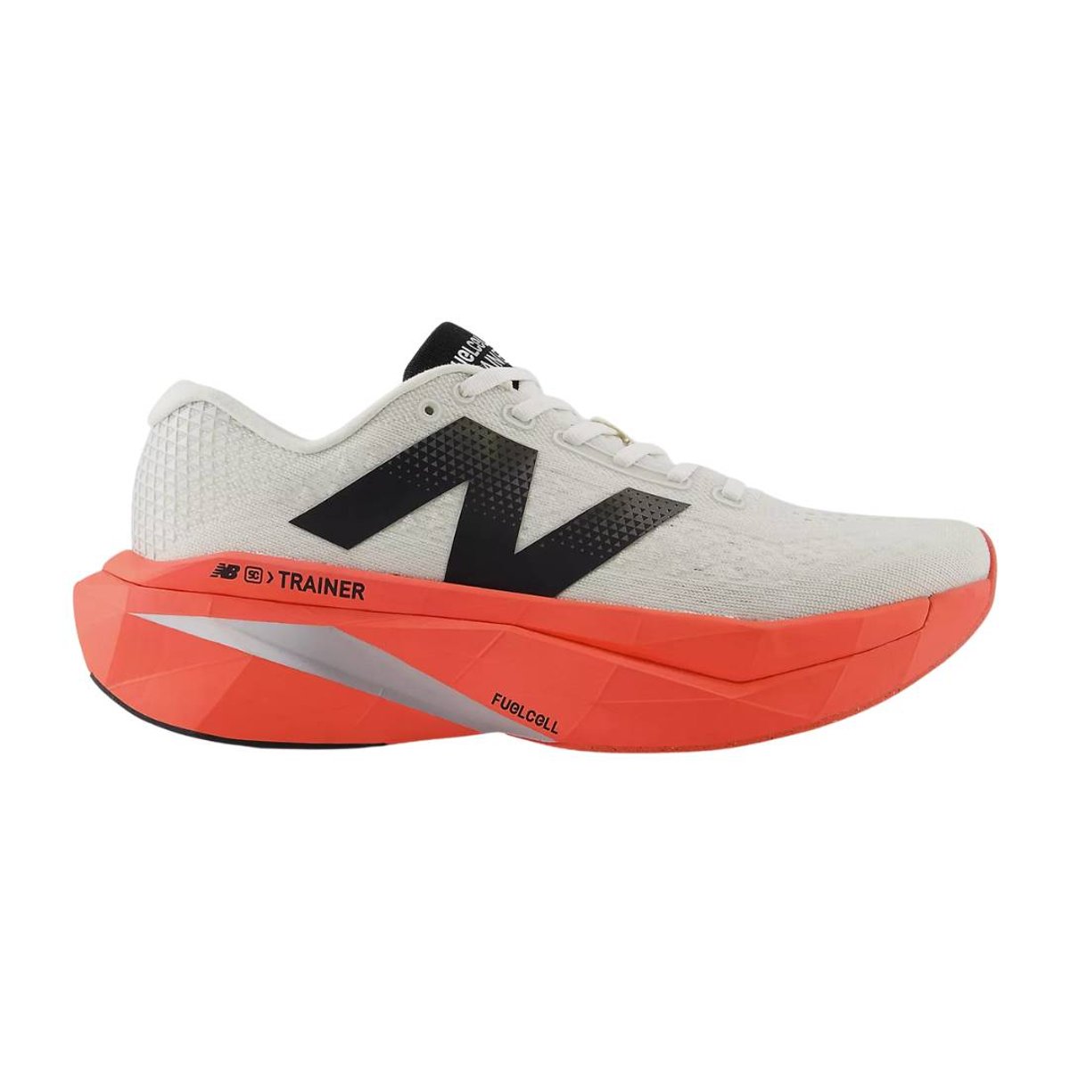 New Balance FuelCell SuperComp Trainer v3 Schuhe Weiß Orange AW25, Größe 40,5 - EUR