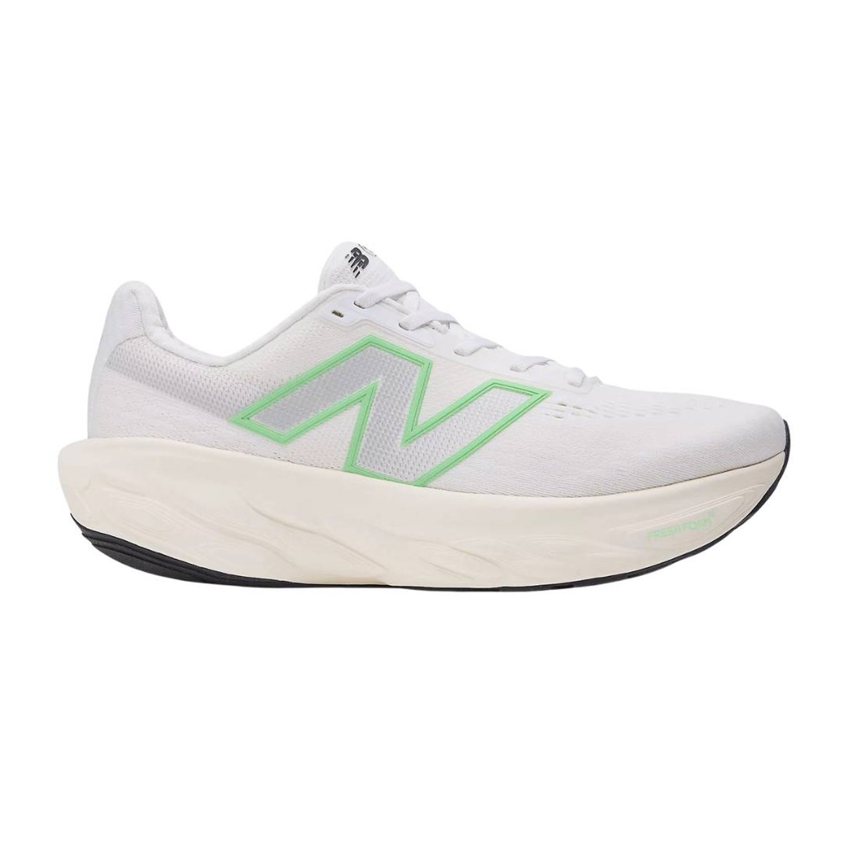 New Balance Fresh Foam X 1080 V14 Weiß Grün AW25 Schuhe, Größe 42,5 - EUR