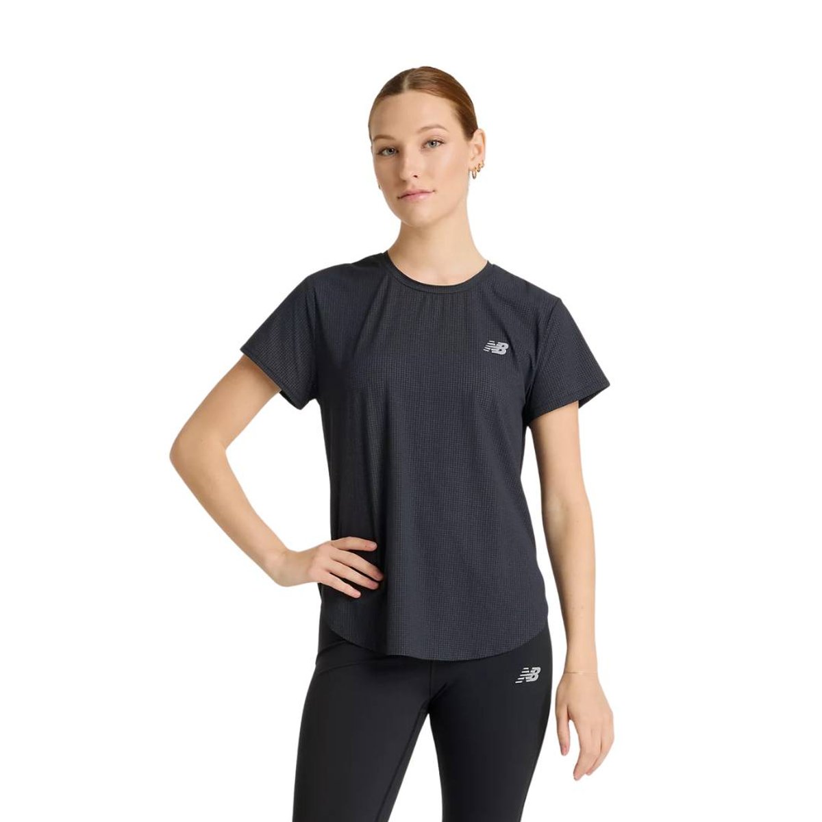 New Balance Race Day Ultra Light T-Shirt Schwarz Damen, Größe S