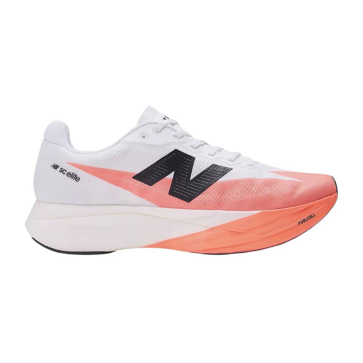 New Balance FuelCell SuperComp Elite v5 Schuhe Weiß Rot AW25, Größe 42 - EUR