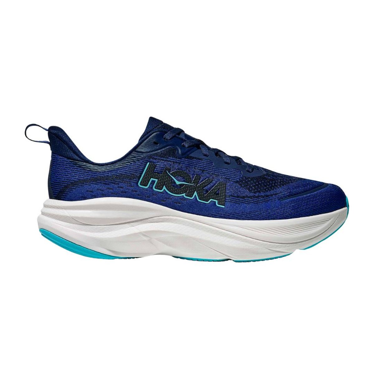 Hoka Skyflow Schuhe Blau Weiß AW25, Größe EU 42