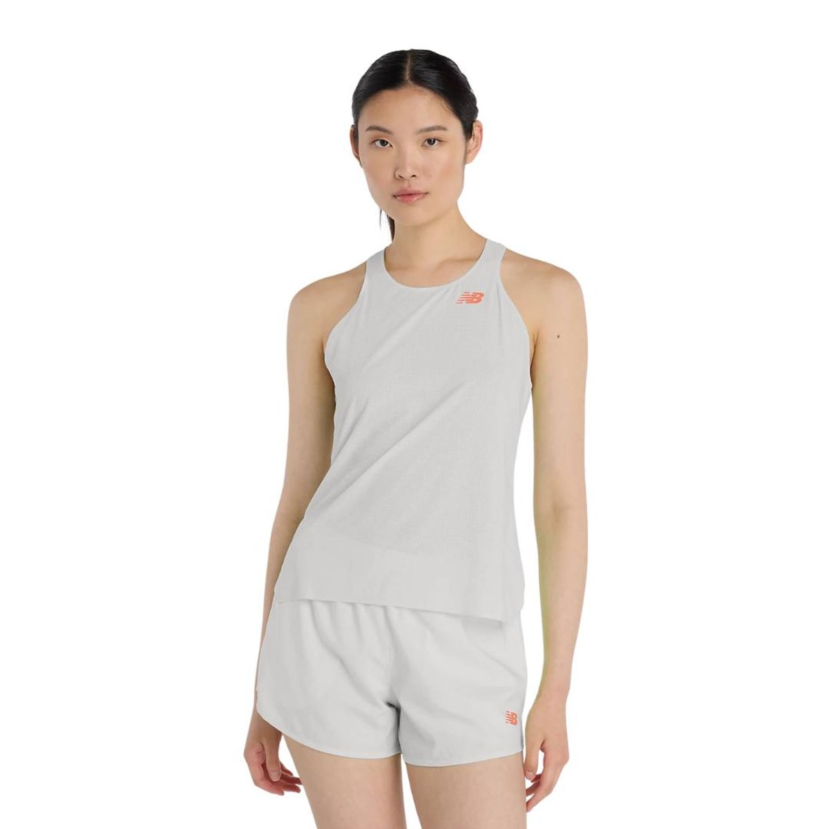 New Balance Race Day Ultra Light Ärmelloses Trikot Grau, Größe S