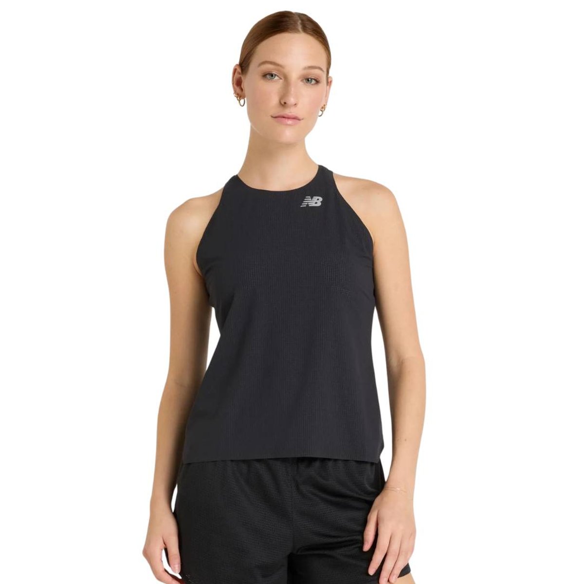 New Balance Race Day Ultra Light Ärmelloses Shirt Schwarz Damen, Größe S