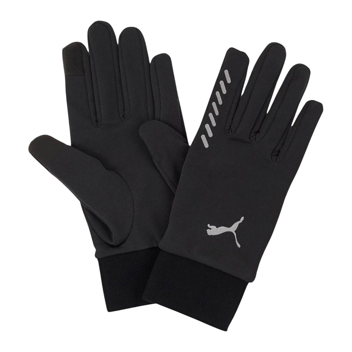 Puma Run Handschuhe Schwarz, Größe S