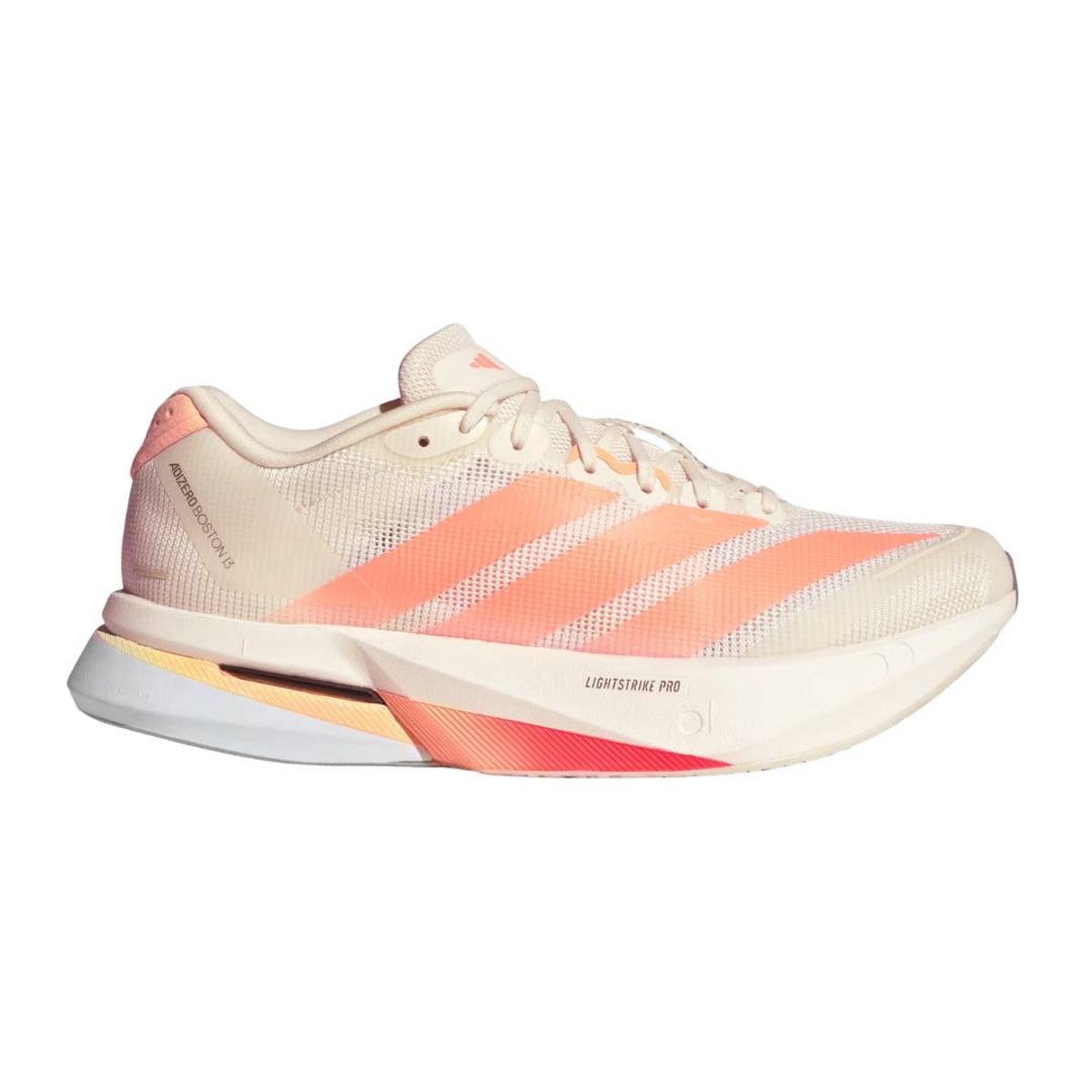 Adidas Adizero Boston 13 Schuhe Beige Orange SS26 Damen, Größe UK 5