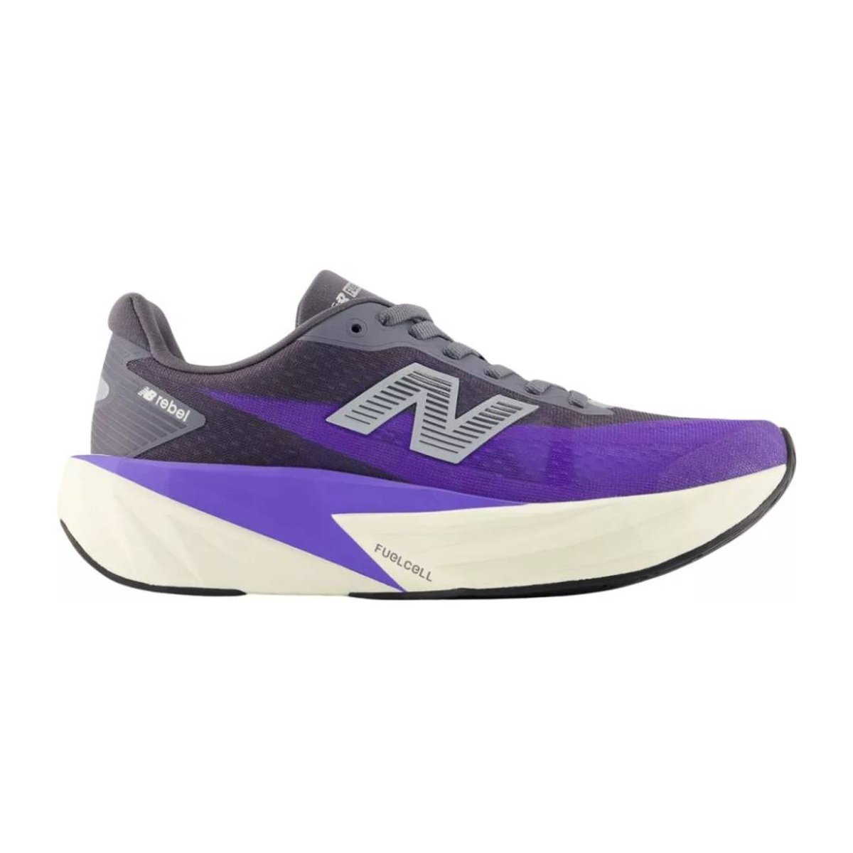 New Balance FuelCell Rebel v5 Violett Schwarz SS26 Damen, Größe 40,5 - EUR