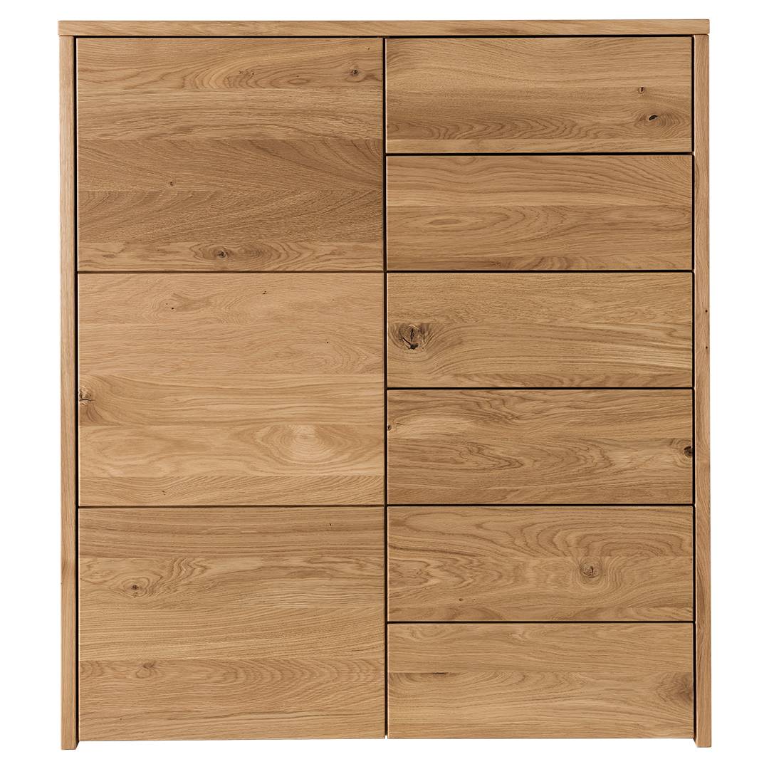 Kommode 'Selva' | H80xB105xT45 cm | Kernbuche | vegan | Bio-Material | Handgefertigt | Variante 02 | schadstoffgeprüft | Kommoden