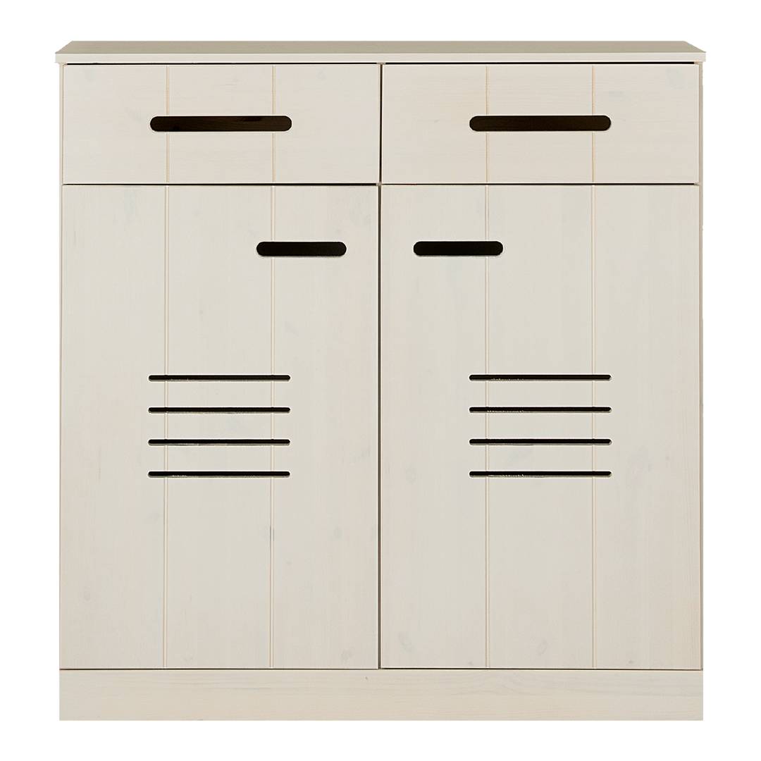 Kommode 'Junior' | H104,5xB101xT36 cm | vegan | Bio-Material | Handgefertigt | schadstoffgeprüft | Kinderzimmer-Kommoden