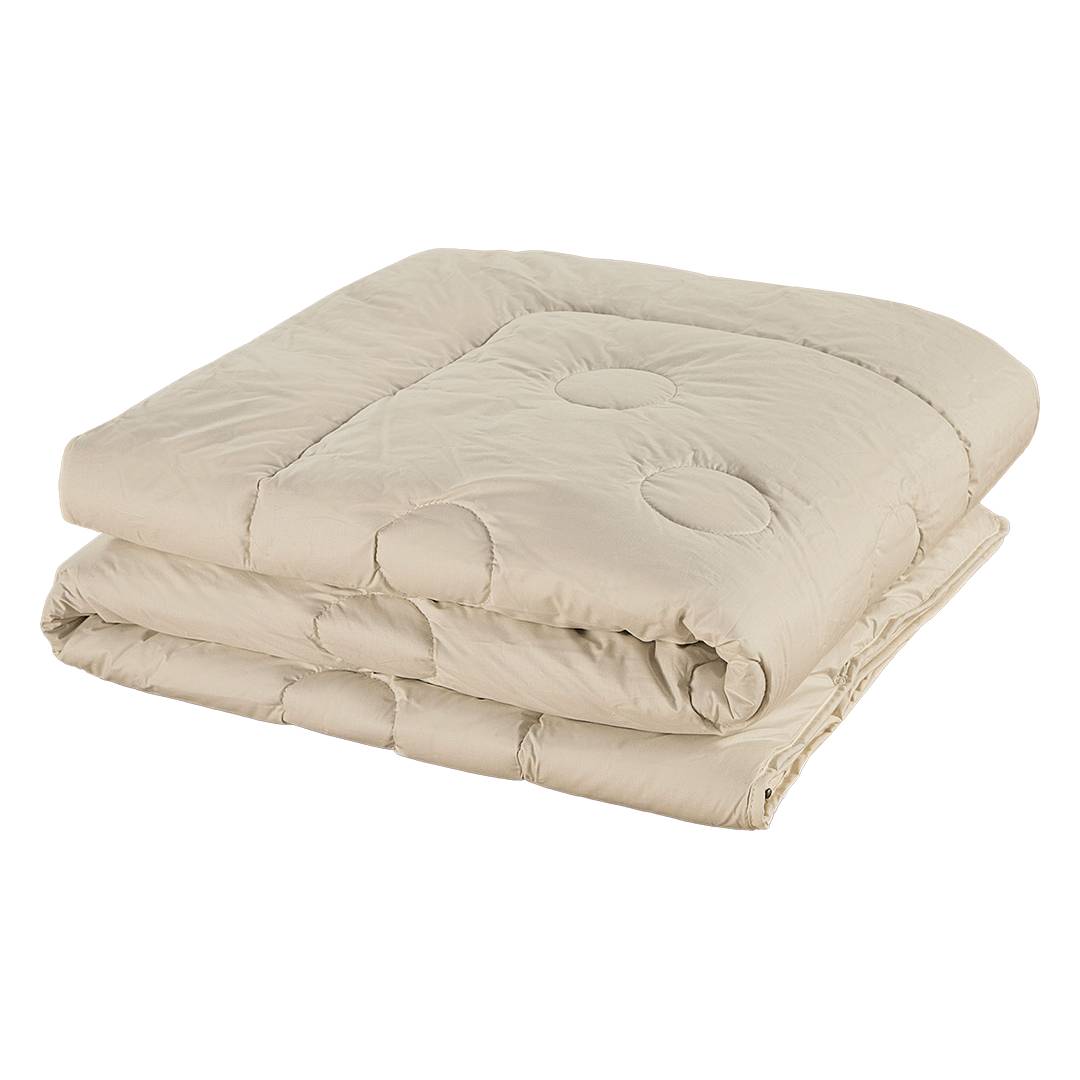 Kamelflaumhaar/Seide-Kombi-Bettdecke 'Calida' | 135x200 cm | vegan | Bio-Material | Handgefertigt | schadstoffgeprüft | Bettdecken