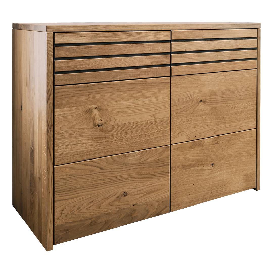 Kommode 'Neras' | H80xB105xT45 cm | Bio-Material | Handgefertigt | schadstoffgeprüft | Kommoden