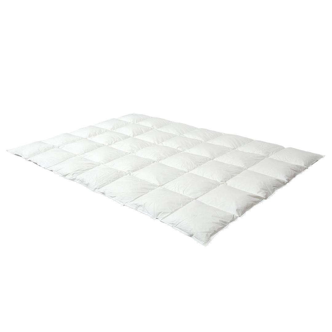 Daunen-Leicht-Bettdecke 'Ansara-Superior' | 135x200 cm | vegan | Bio-Material | Handgefertigt | schadstoffgeprüft | Bettdecken