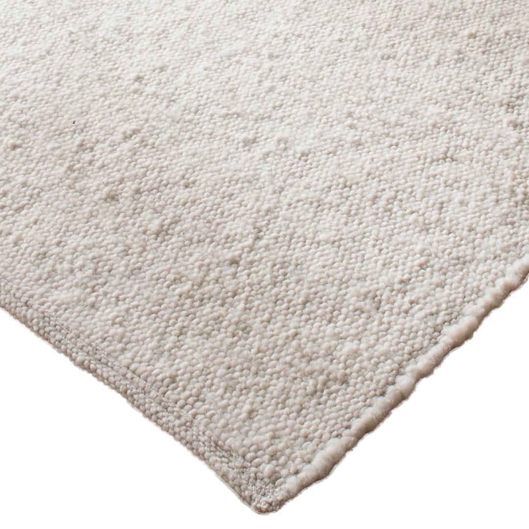 Schurwollteppich 'Lana' | 60x120 cm | braun | Bio-Material | Handgefertigt | schadstoffgeprüft | Teppiche