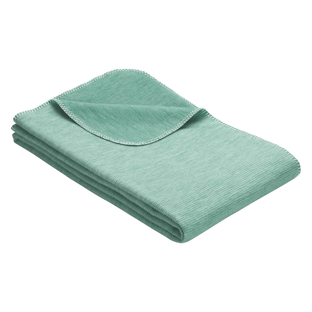 Baumwoll-Kuscheldecke 'Miscela' | 70x100 cm | rosa | Bio-Material | Handgefertigt | schadstoffgeprüft | Baby-Kuscheldecken