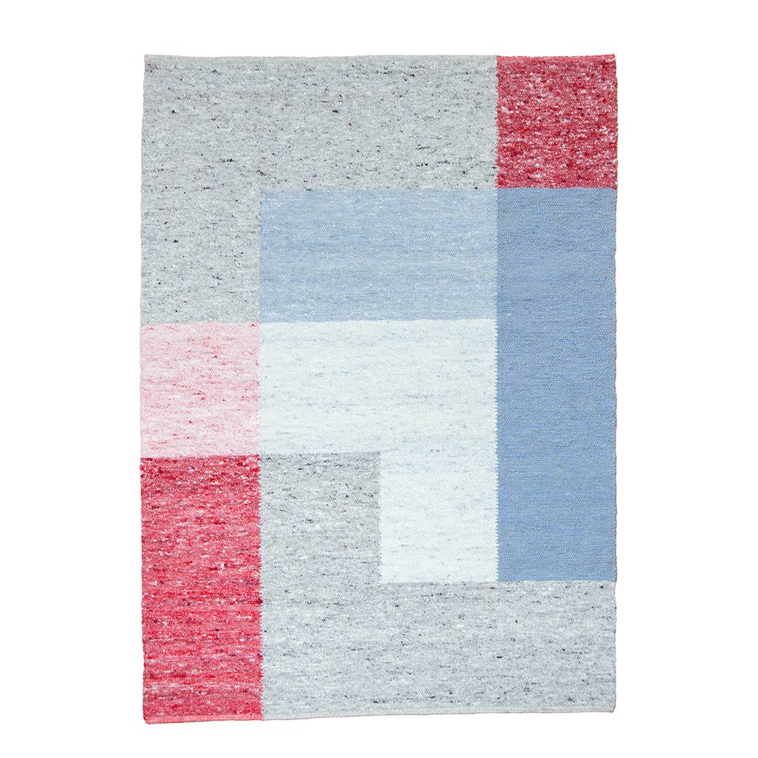 Schurwollteppich 'Pattia' | 130x200 cm | Bio-Material | Handgefertigt | schadstoffgeprüft | Teppiche