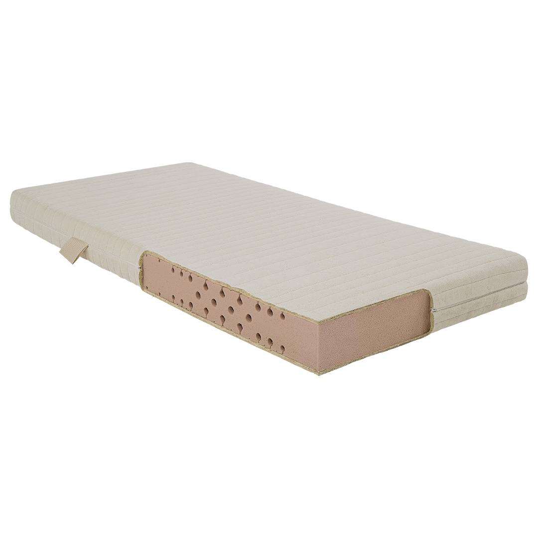 Bio-Kaltschaummatratze 'Dormivera' | 90x200 cm | medium | Bio-Material | Handgefertigt | schadstoffgeprüft | Matratzen