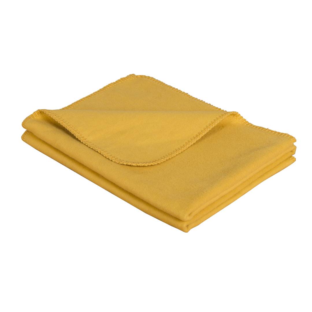 Baumwoll-Kuscheldecke 'Cotona-Bambini' | 100x150 cm | ocker | Bio-Material | Handgefertigt | schadstoffgeprüft | Baby-Kuscheldecken