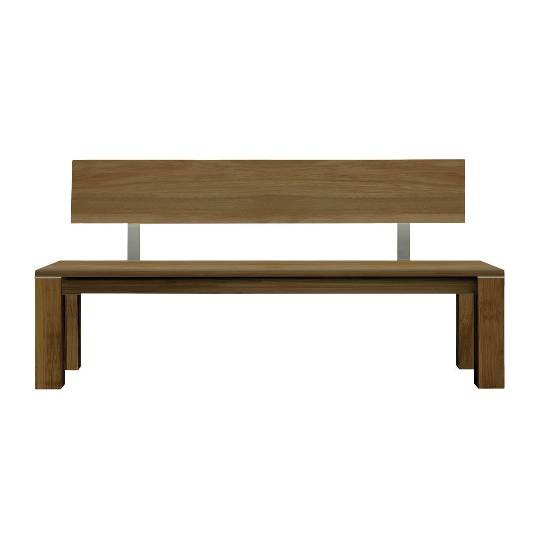 Sitzbank 'Tavira' | Kernbuche | Bio-Material | Handgefertigt | Komplett gepolstert | schadstoffgeprüft | Sitzbänke