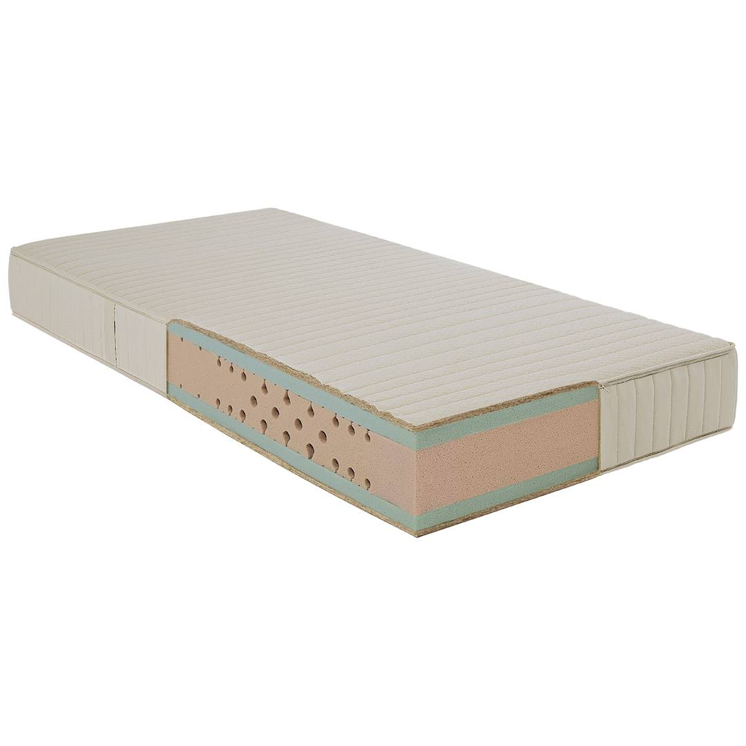 Bio-Kaltschaummatratze 'Dormivera-Maxima' | 90x200 cm | medium | Bio-Material | Handgefertigt | schadstoffgeprüft | Matratzen