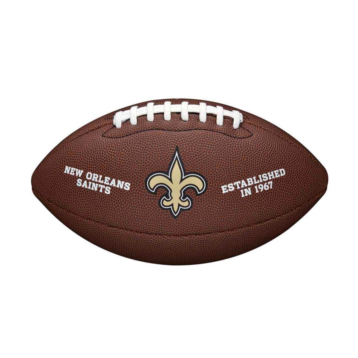 Wilson NFL Team Logo Composite Football New Orleans Saints