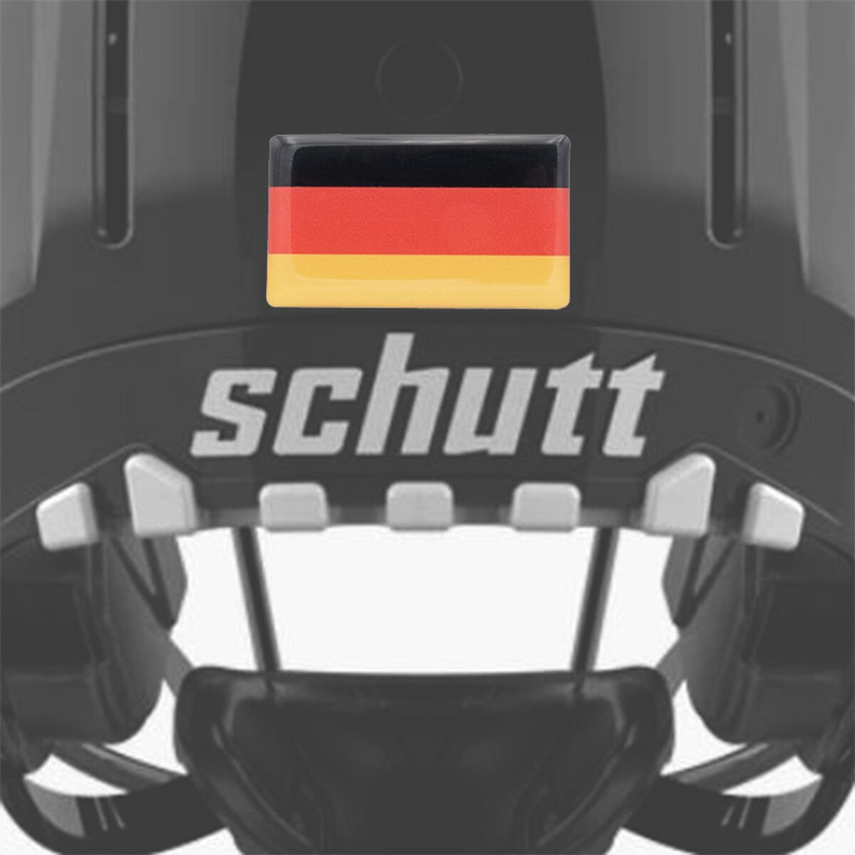 Helm Flag Decal, Helm Gel Aufkleber - Deutschland Flagge