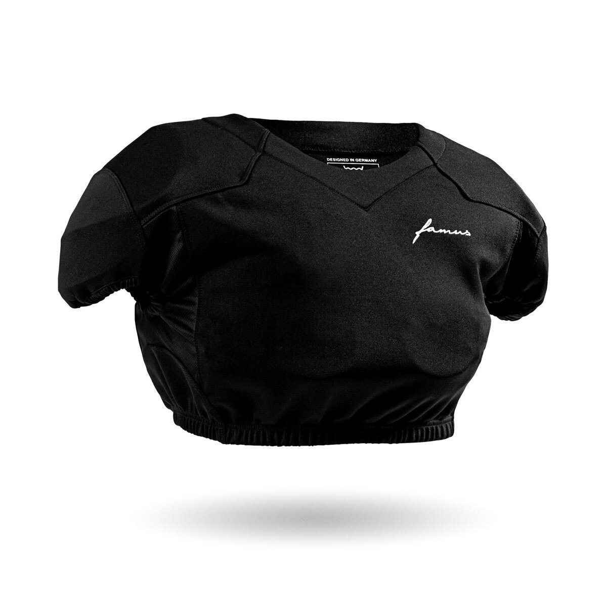 Famus American Football Cropped Jersey - schwarz Gr. L