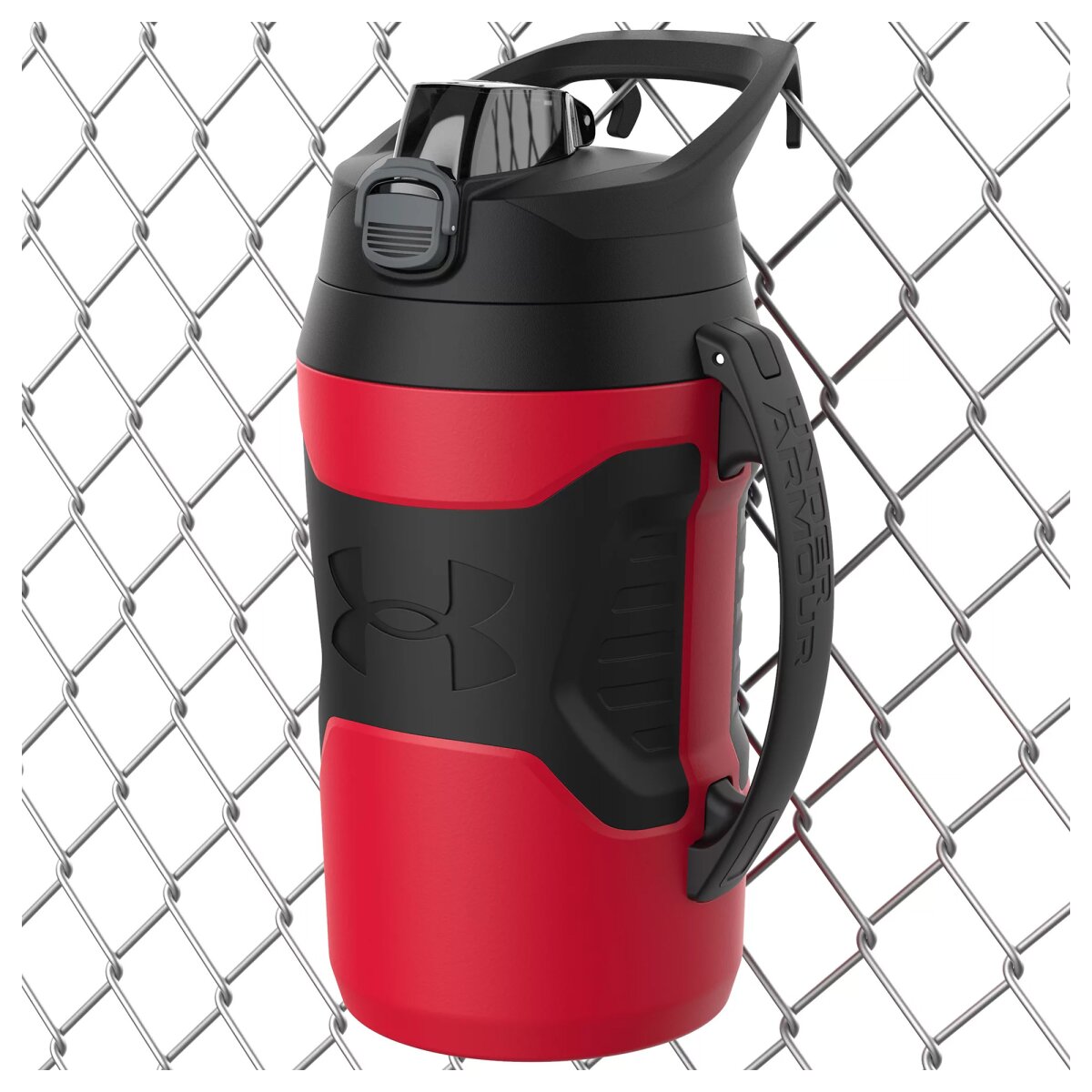 Under Armour Playmaker Jug 1.9 Liter, UA 64oz überdimensionale Trinkflasche - rot