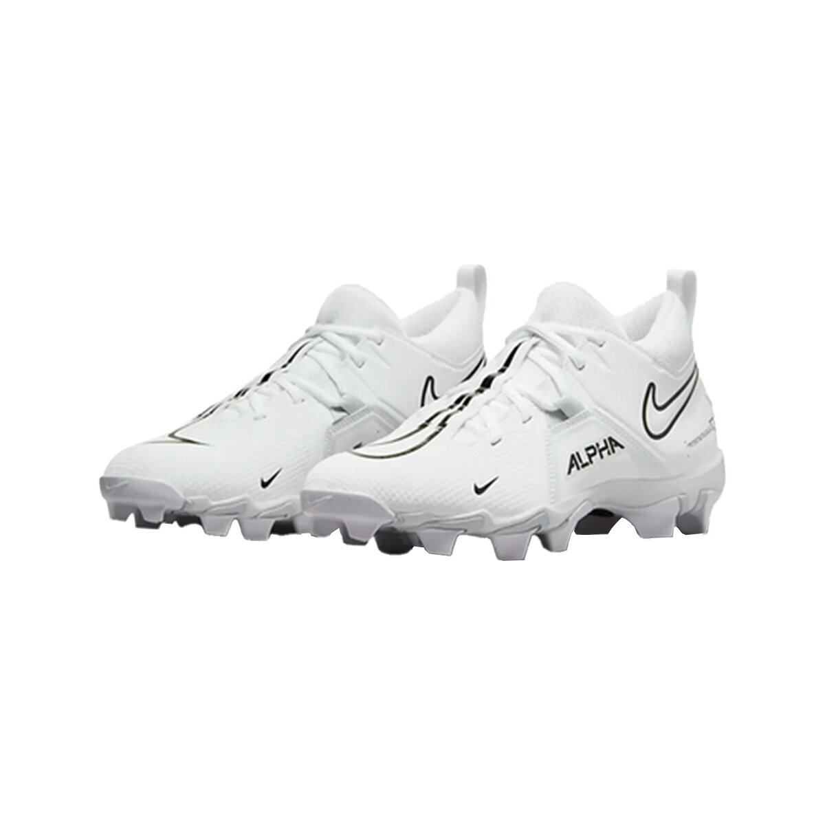 Nike Alpha Menace 3 Shark (CV0582) American Football All Terrain Schuhe - weiß 9.5 US