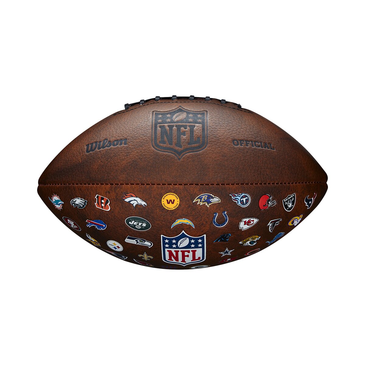 Wilson NFL official Throwback 32 Team Logo, Official size 9
