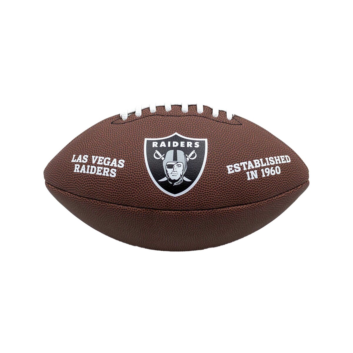 Wilson NFL Team Logo Composite Football Las Vegas Raiders
