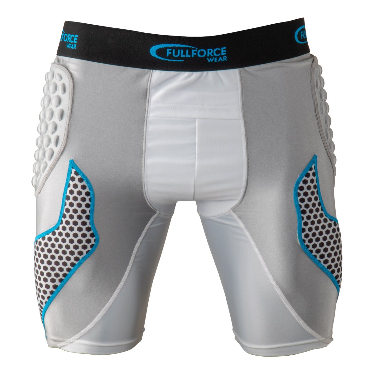 Full Force Baseball Sliding Short, grau/weiß - Gr. L