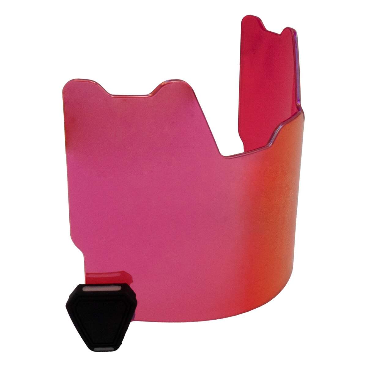 BADASS Special Edition Eyeshield, Football Visier - revo elektric pink