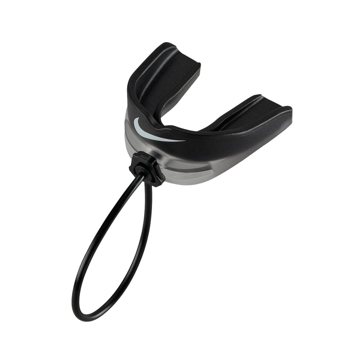 Nike Alpha Mouthguard + quick-release Strap - schwarz