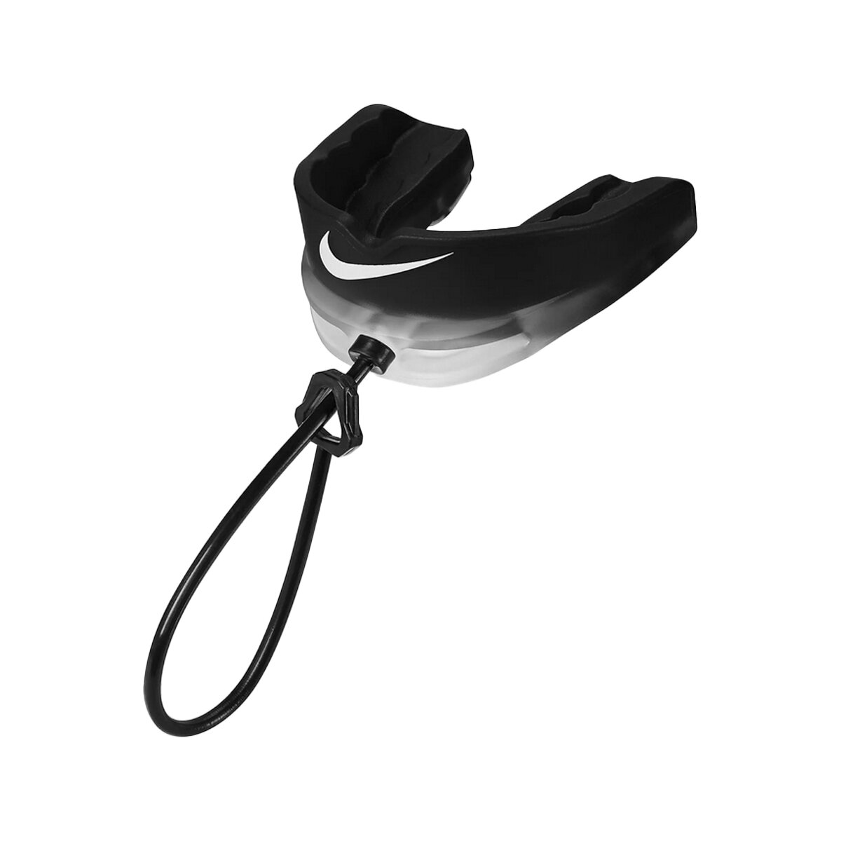 Nike Force Mouthguard + quick-release Strap - schwarz