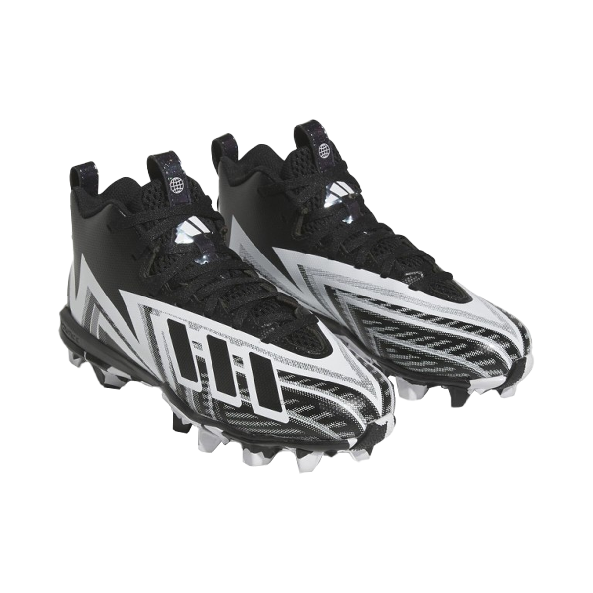 Adidas Freak Spark (HP7712) American Football All Terrain Schuhe - schwarz/weiß Gr.10.5 US