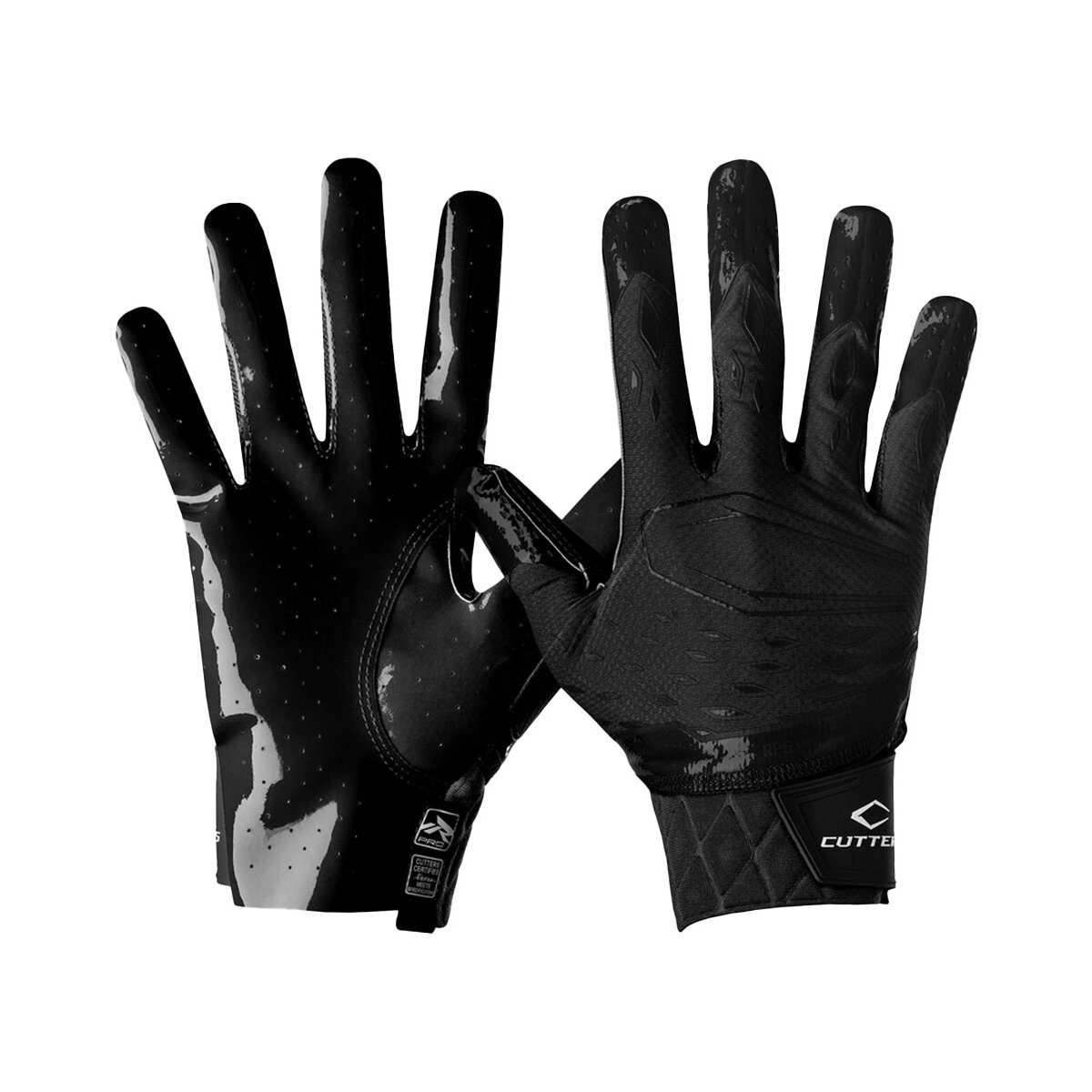 Cutters CG10440 Rev Pro 5.0 Solid Receiver Handschuhe - Schwarz Gr.L