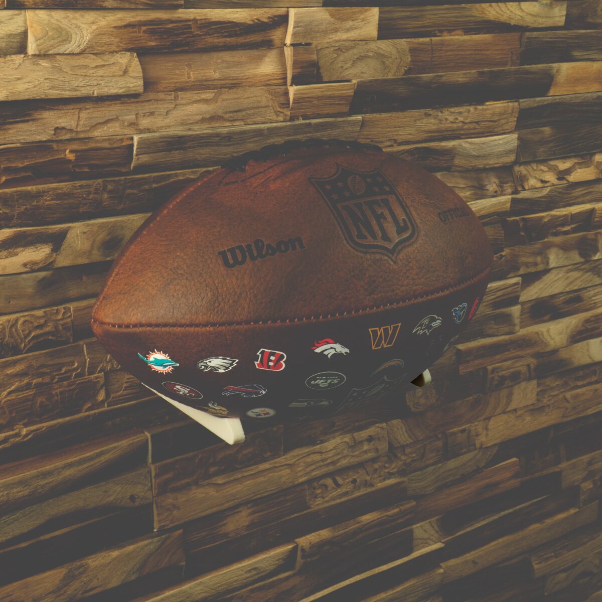 Rookie GOAT WallGuard Ballhalter, Football Wandhalterung - weiß