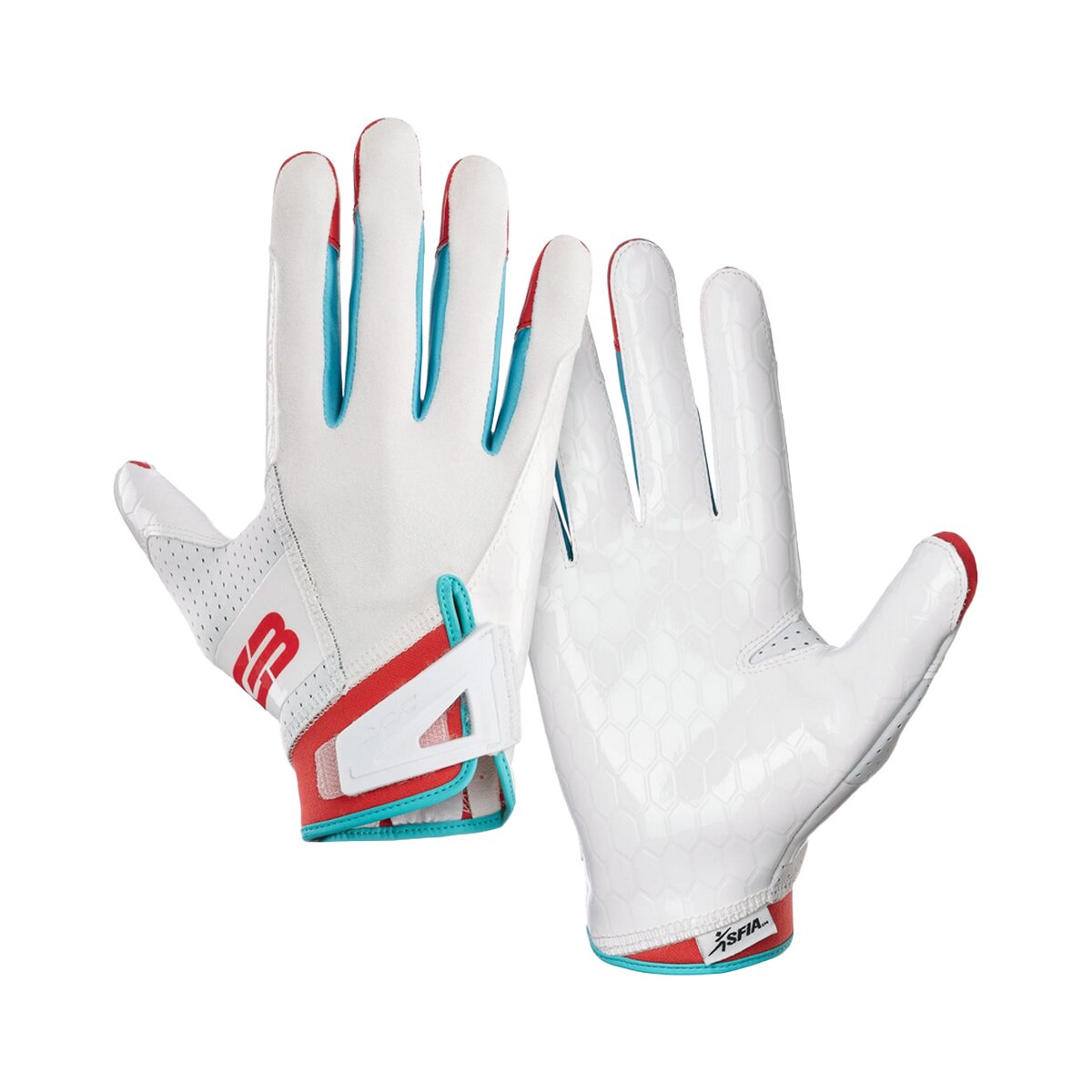Grip Boost DNA 2.0 Receiver Handschuhe - weiß-bunt M