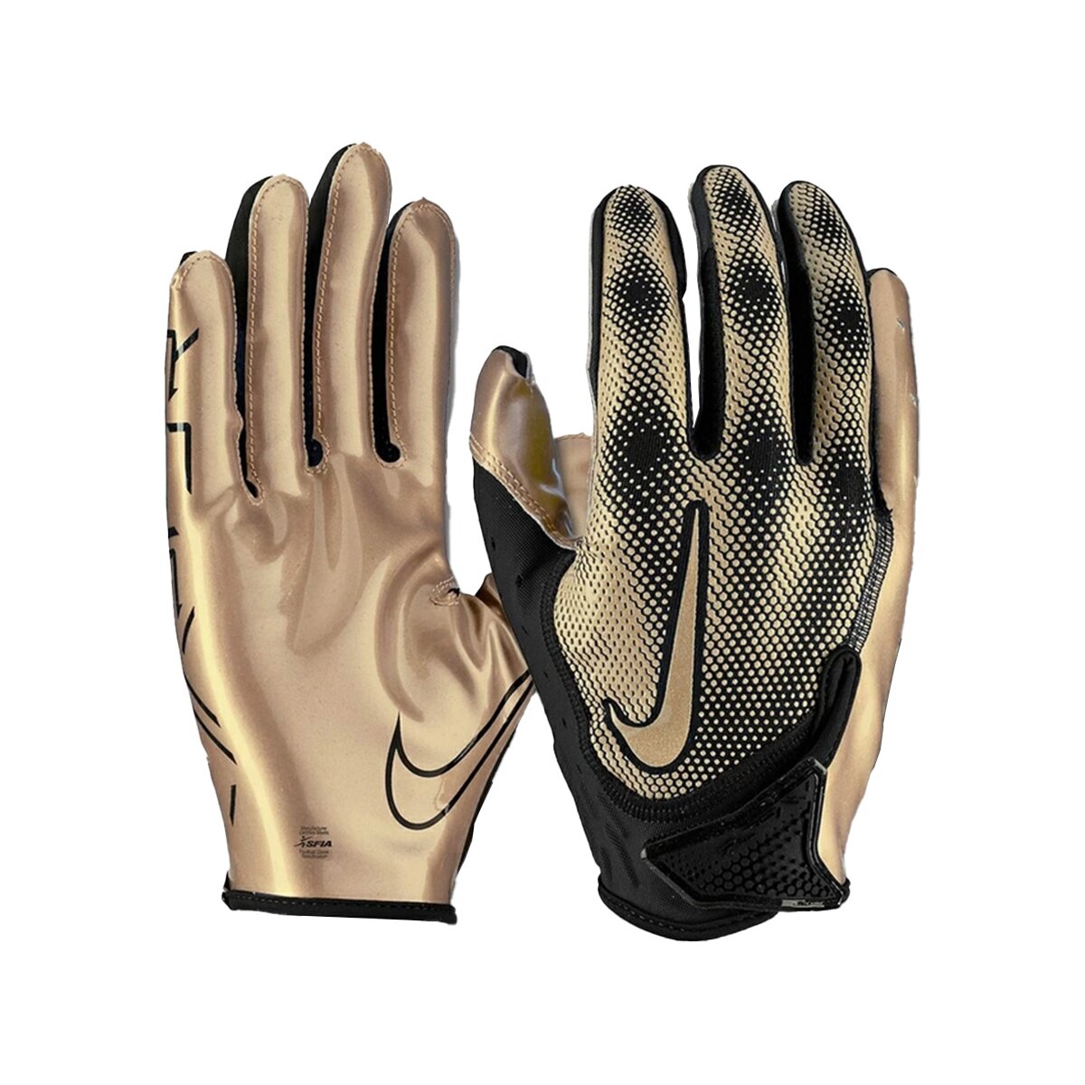 Nike Vapor Jet 7.0 Gloves - schwarz-gold Gr. M