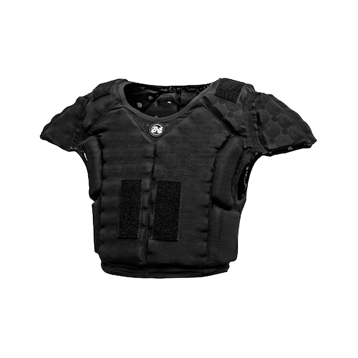 2inOne Schulterpad, Kompressions-Weste - schwarz Gr. L