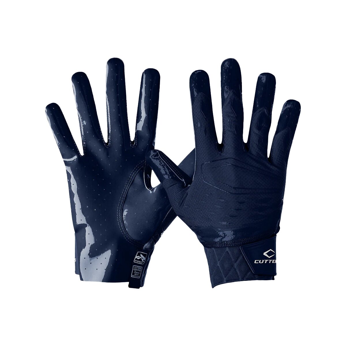 Cutters CG10440 Rev Pro 5.0 Receiver Gloves Solid - navy Gr.S
