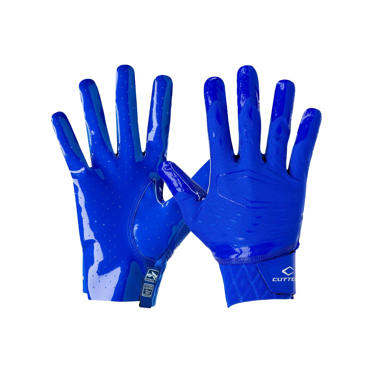 Cutters CG10440 Rev Pro 5.0 Receiver Gloves Solid - royal Gr.XL