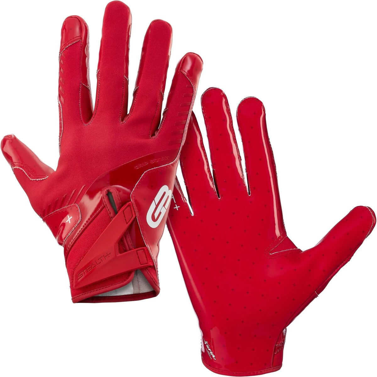 Grip Boost Solid Stealth 6.0 Football Gloves - rot Gr.2XL