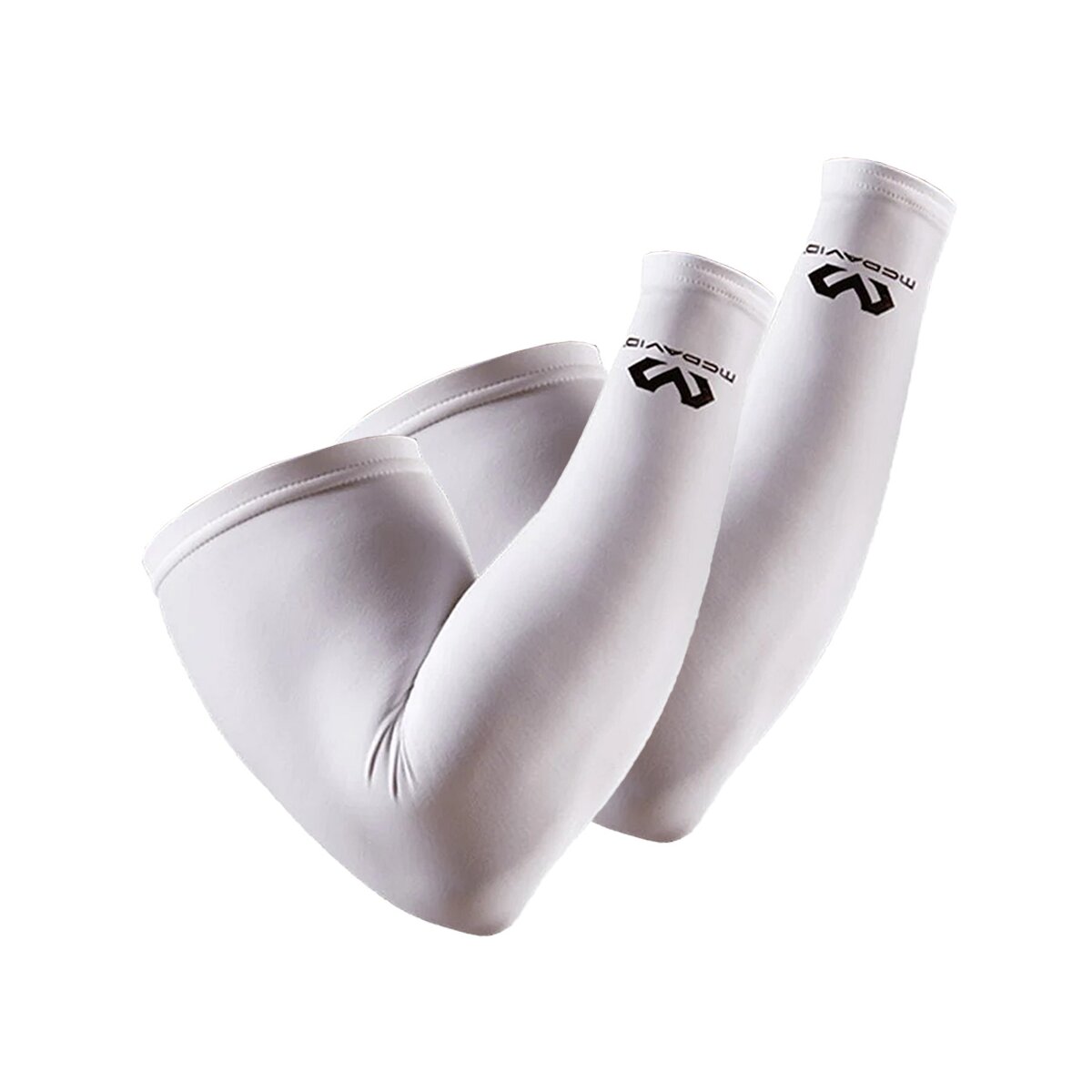 McDavid Compression Arm Sleeves, Armsulpen 6566 - weiß Gr. S/M