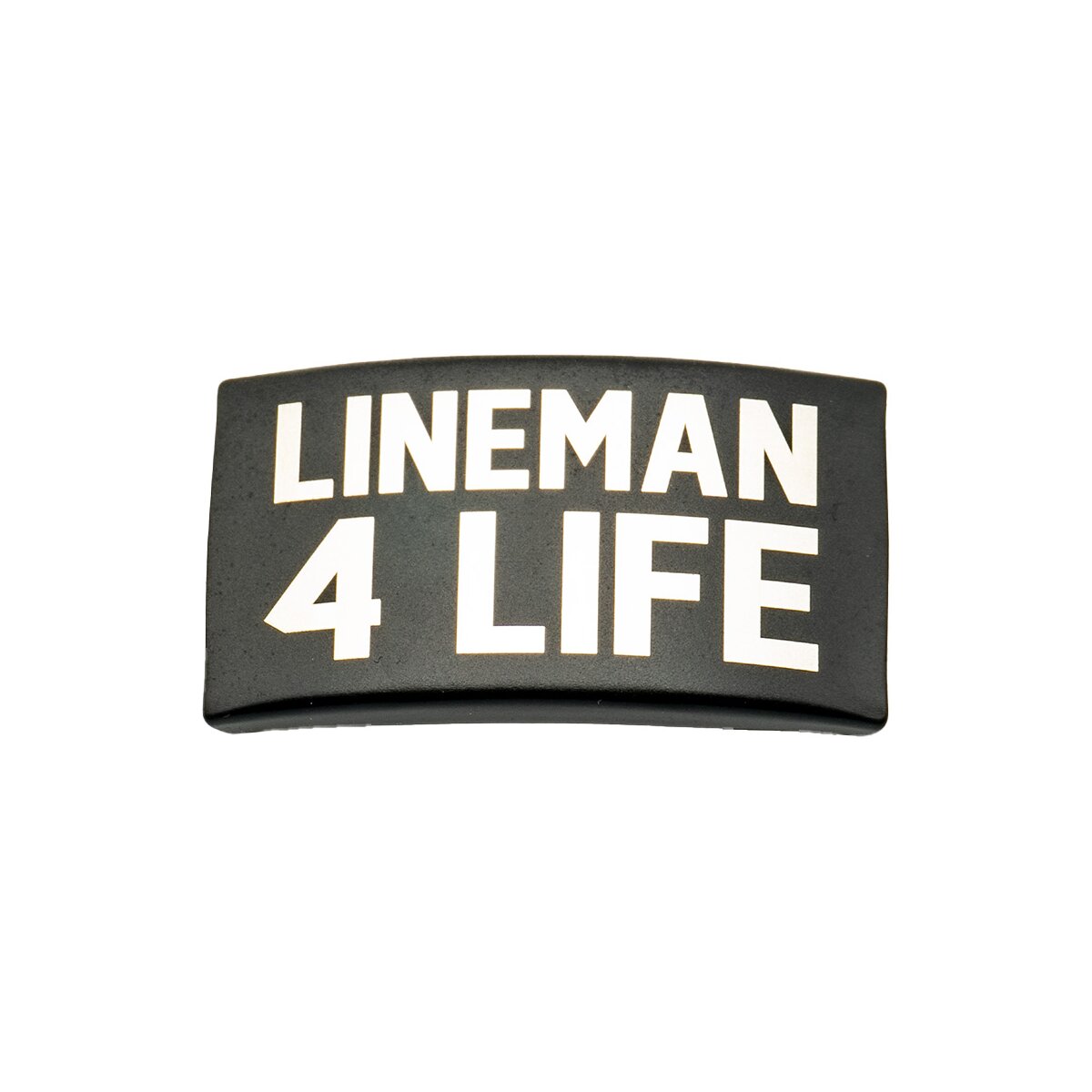 Rookie Goat Gravurplatte 'Lineman 4 Life' für Football Armband