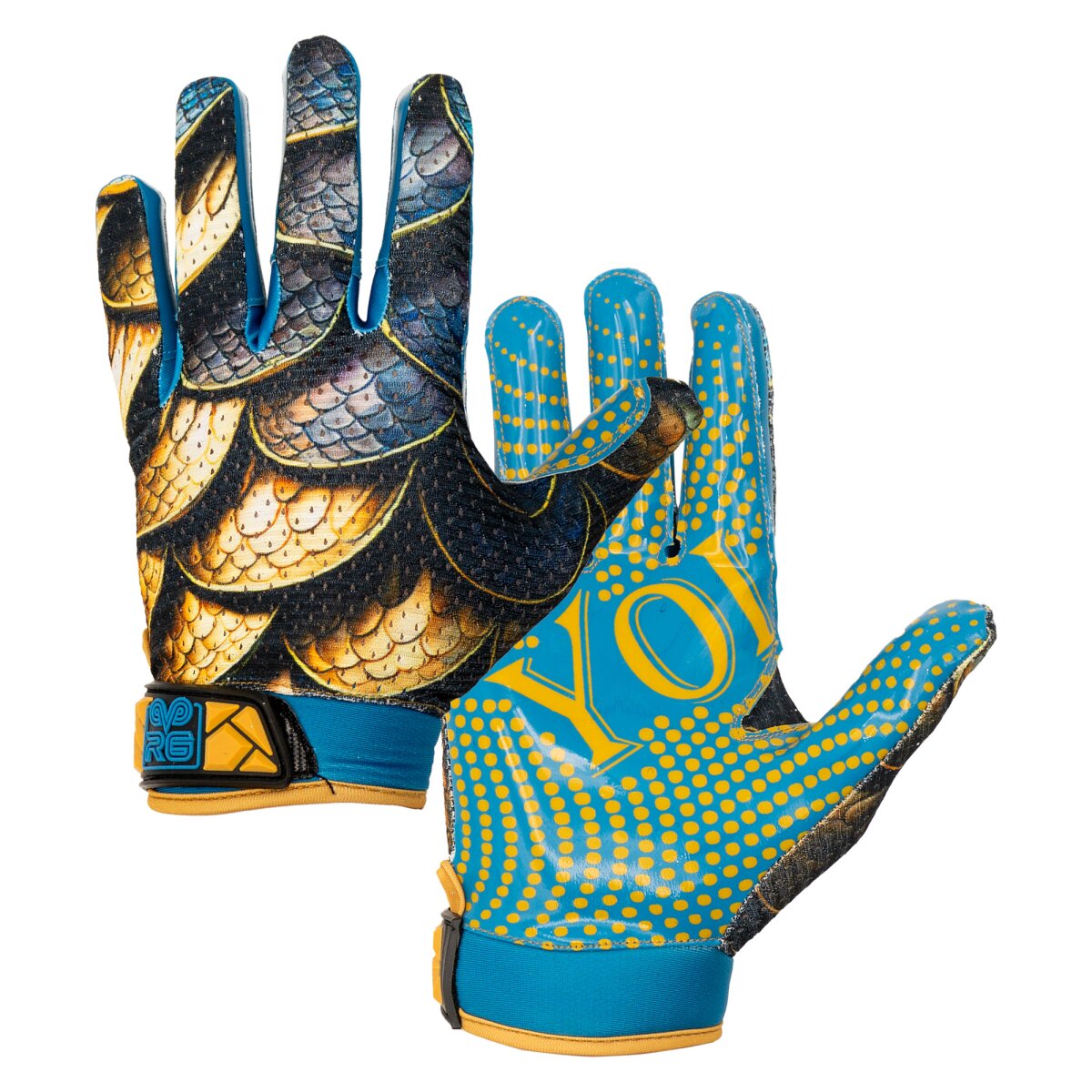 Rookie GOAT Limited Edition SnatchPro Receiver Handschuhe - YOLO Dragon Gr. XL