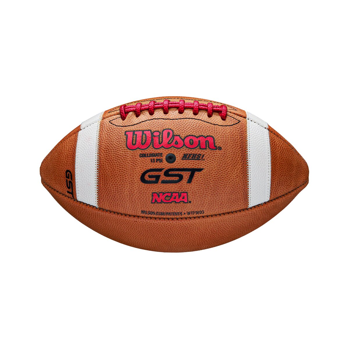 Wilson GST1003701 Leder Prestige Football Official Size - rot