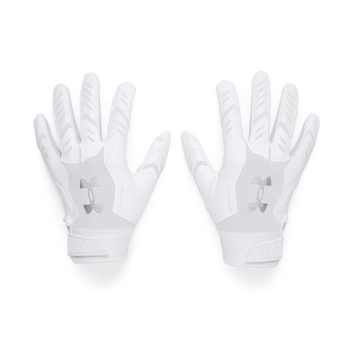 Under Armour F9 Nitro Receiver Handschuhe - weiß Gr. XL