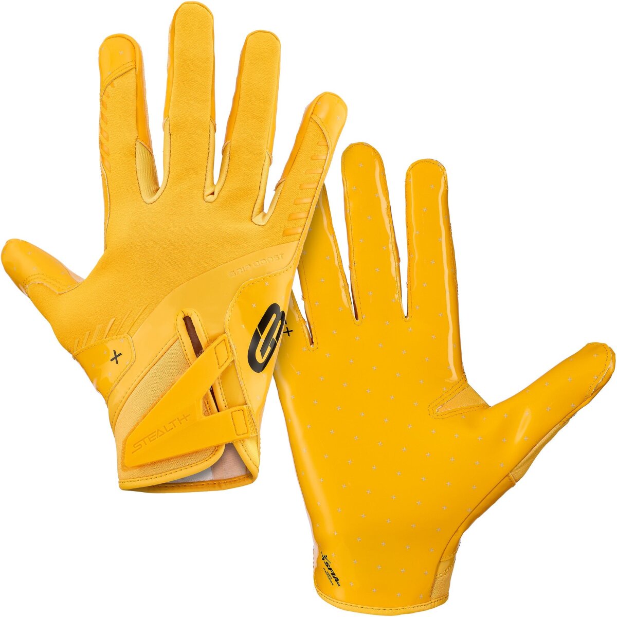 Grip Boost Solid Stealth 6.0 Boost+ Receiver Handschuhe - gelb Gr. M