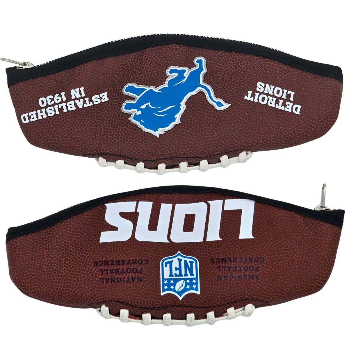 Lions Football Mäppchen - Stifte Etui aus NFL Composite Football
